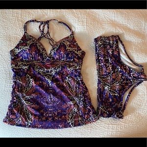 Athleta Small Tankini swim suit
